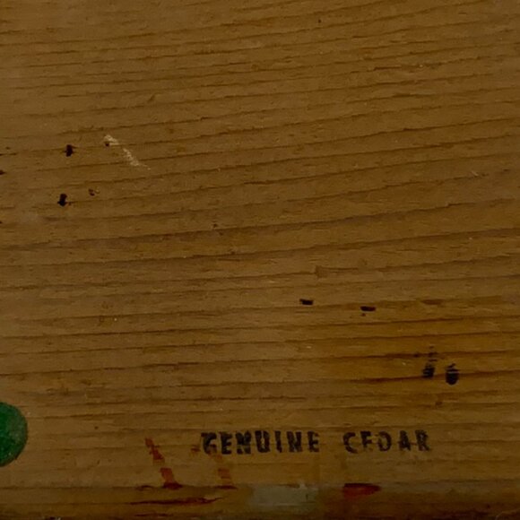 Vintage Domed Paperweight Horseshoe Crab & Shells Cedar Wooden Base - Picture 7 of 7